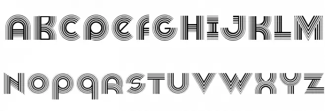 Veselka4F 字体 大写