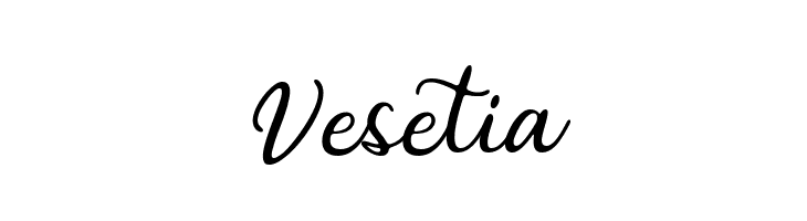 Vesetia  免费字体下载