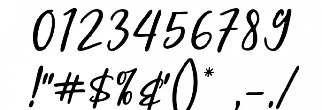 Vesetia Font OTHER CHARS