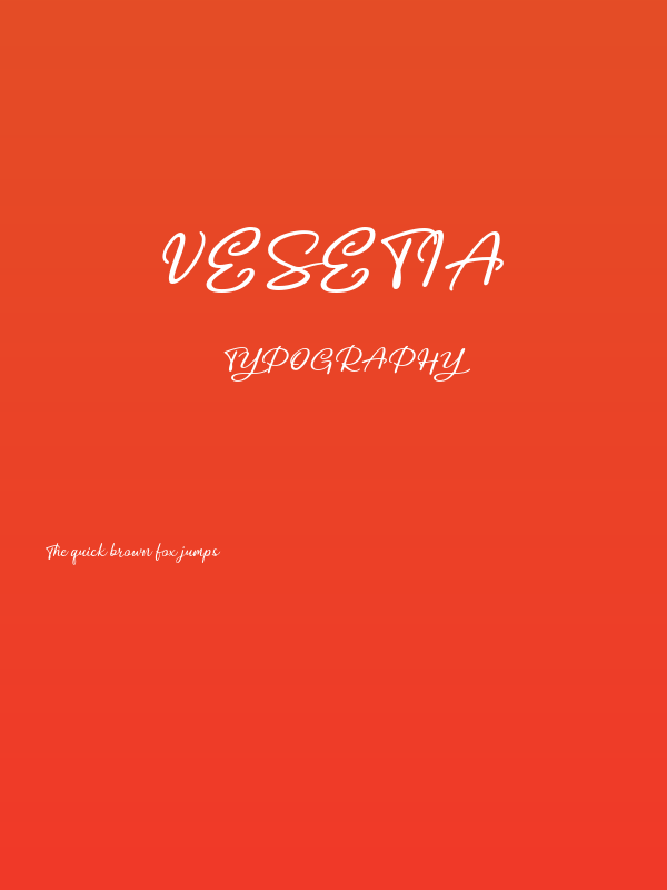 Vesetia Poster