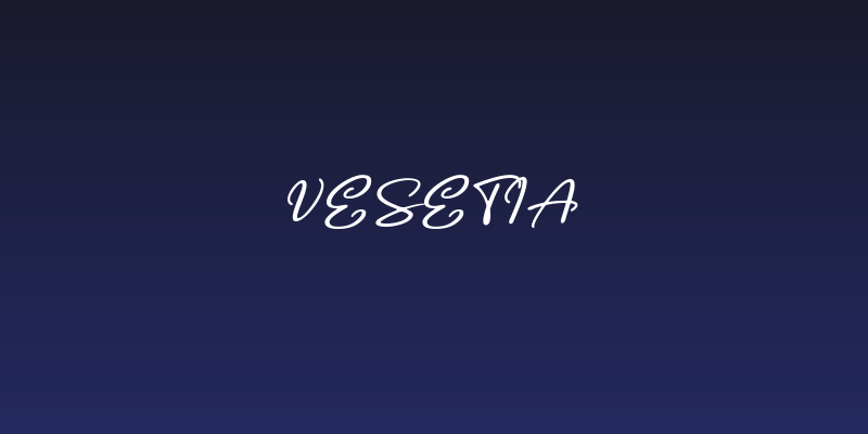 Vesetia Social Header