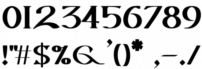 Vespasian-Bold Polices AUTRES CHARS