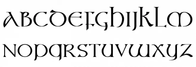 Vespasian-Medium Schriftart Groß