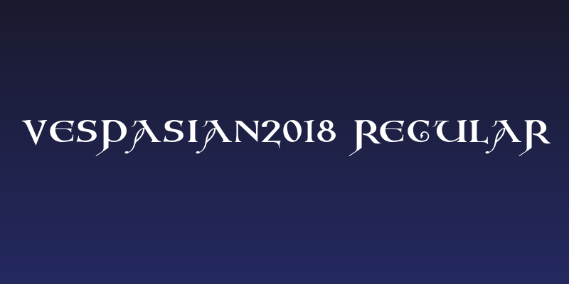 Vespasian2018 Regular Social Header