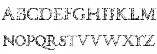 VespasianCaps خط أحرف صغيرة