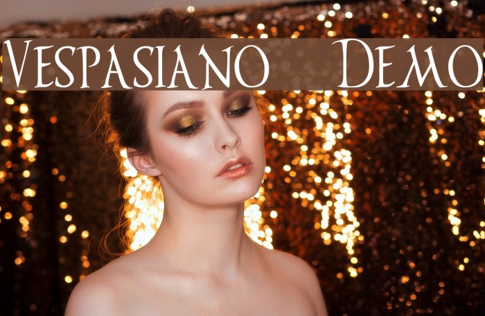 Vespasiano Demo フォント examples