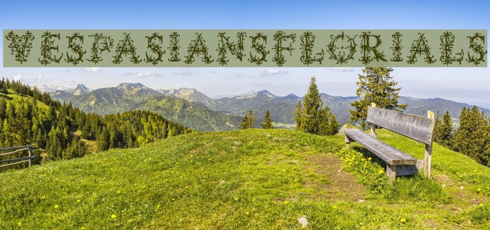 VespasiansFlorials لخطوط تنزيل examples