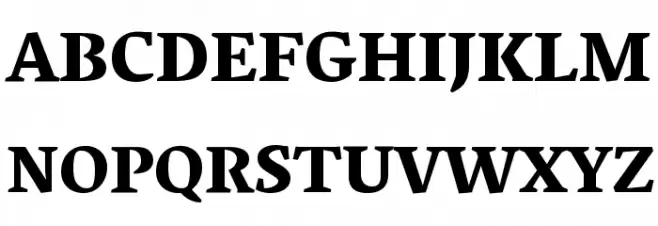 Vesper Devanagari Libre Heavy Polices MAJUSCULES