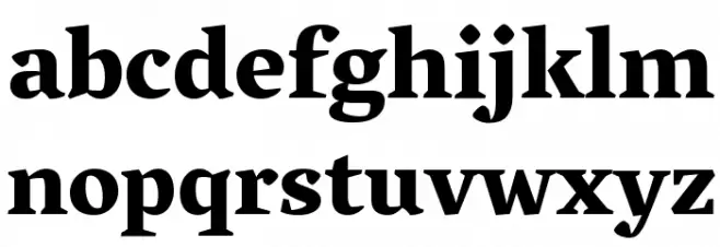 Vesper Devanagari Libre Heavy Polices MINUSCULES