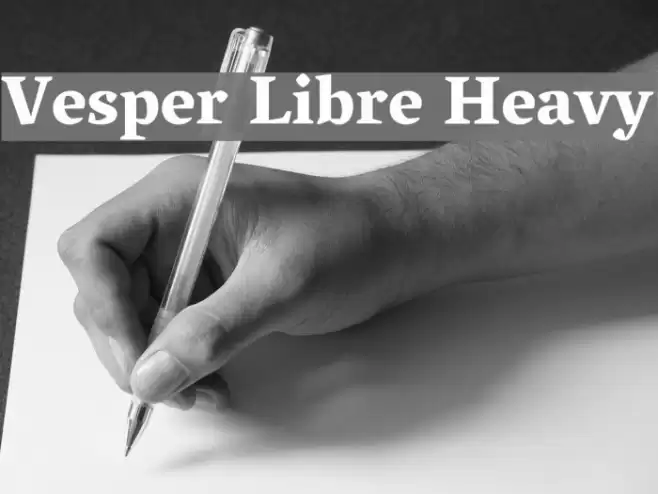 Vesper Libre Heavy examples