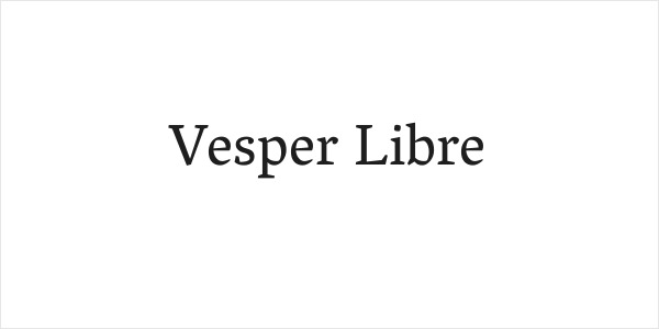 Vesper Libre Logo
