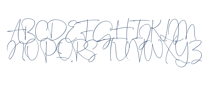 Vesperiand Regular Uppercase