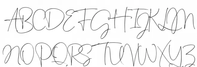 Vesperiand Regular Font UPPERCASE