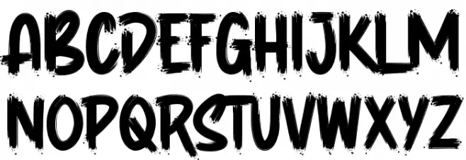 Vespertine Шрифта ВЕРХНИЙ