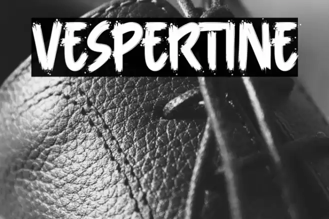 Vespertine Font examples