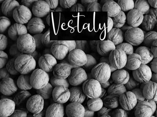 Vestaly フォント examples