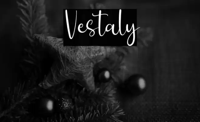 Vestaly フォント examples