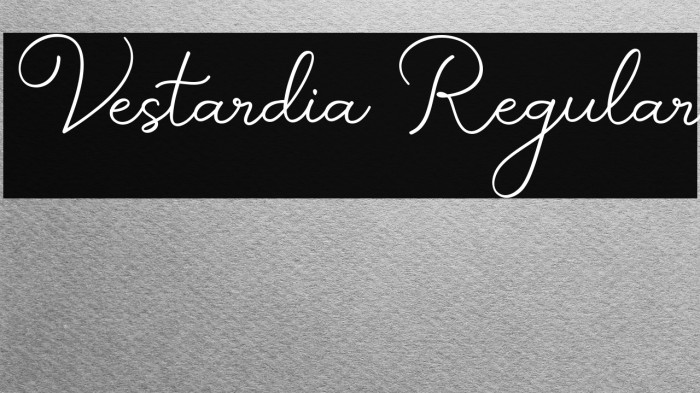 Vestardia Regular Example 3
