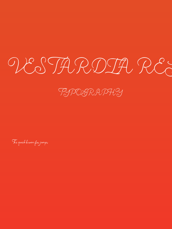 Vestardia Regular Poster