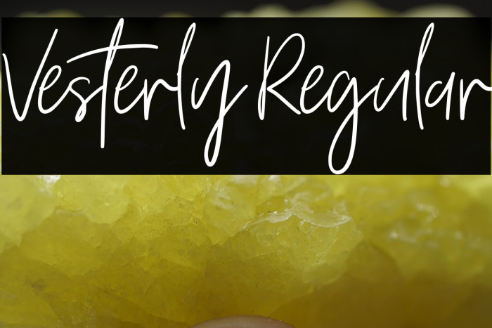 Vesterly Regular Example 3