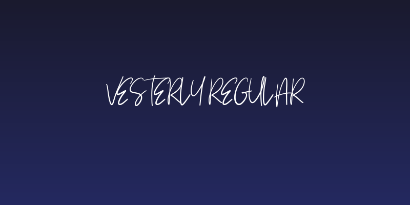 Vesterly Regular Social Header