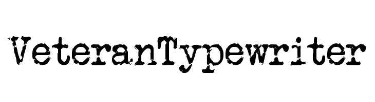 Veteran Typewriter  baixar fontes gratis