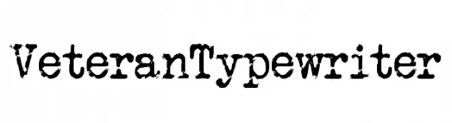 Veteran Typewriter  baixar fontes gratis