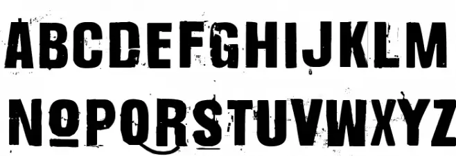 Vetämätön フォント 小文字