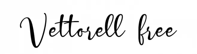 Vettorell free  Descarca Fonturi Gratis