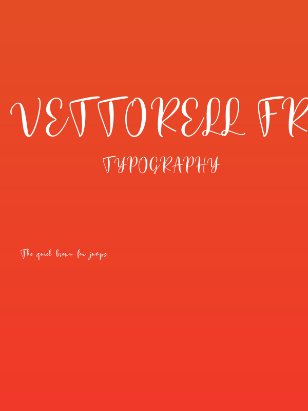 Vettorell free Poster