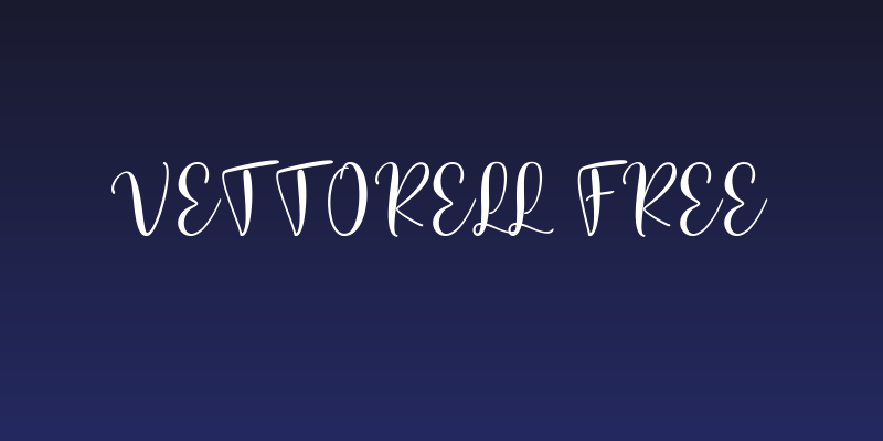 Vettorell free Social Header