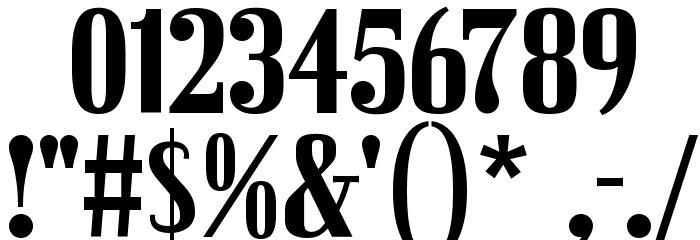 VexlerSlip-Regular Font OTHER CHARS