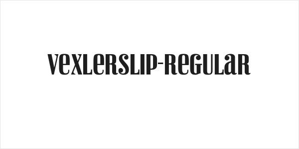 VexlerSlip-Regular Logo