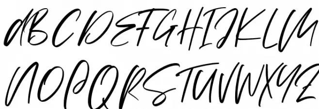 Vezthisory Schriftart Groß
