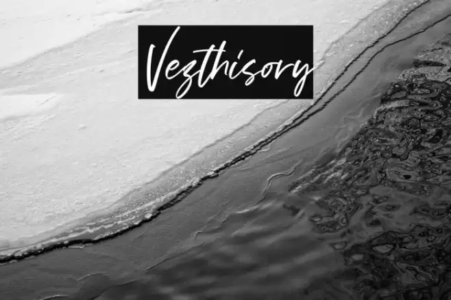 Vezthisory Font examples