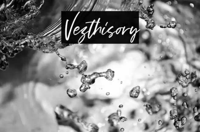 Vezthisory Font examples