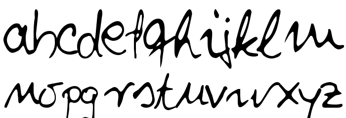 vedra Font LOWERCASE