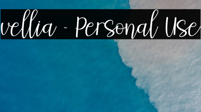 vellia - Personal Use Example 3