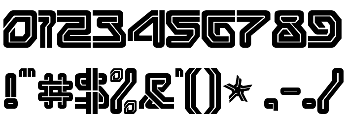 venolithic Font OTHER CHARS