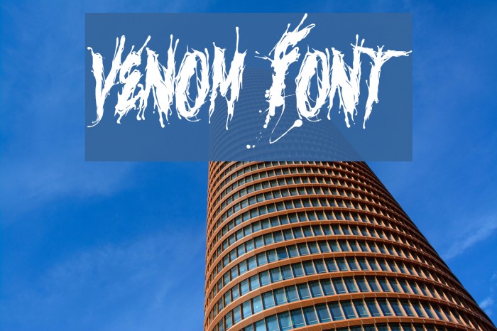 venom Font examples