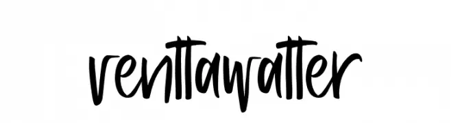 ventta watter  Free Fonts Download