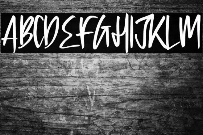 ventta watter Font examples