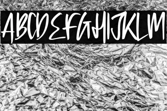 ventta watter Font examples