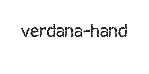 verdana-hand Logo