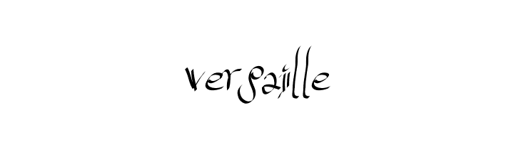 versaille  नि: शुल्क फ़ॉन्ट्स डाउनलोड