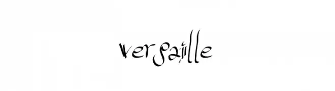 versaille  font caratteri gratis