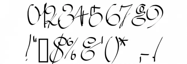 versaille Font OTHER CHARS