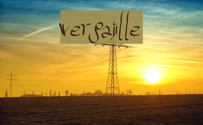 versaille Font examples