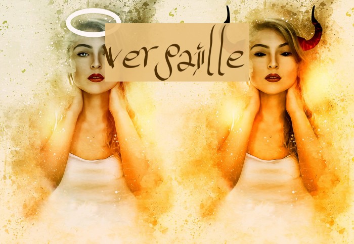 versaille Font examples