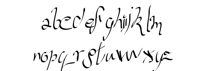 versaille Font LOWERCASE